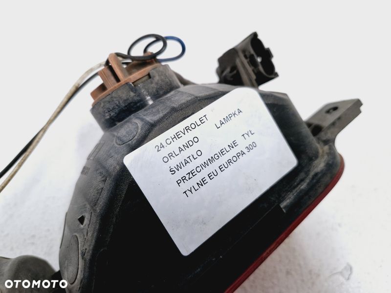 chevrolet orlando lampka lampa przeciwmgielna lewy tył światło lewe tylne eu - 7