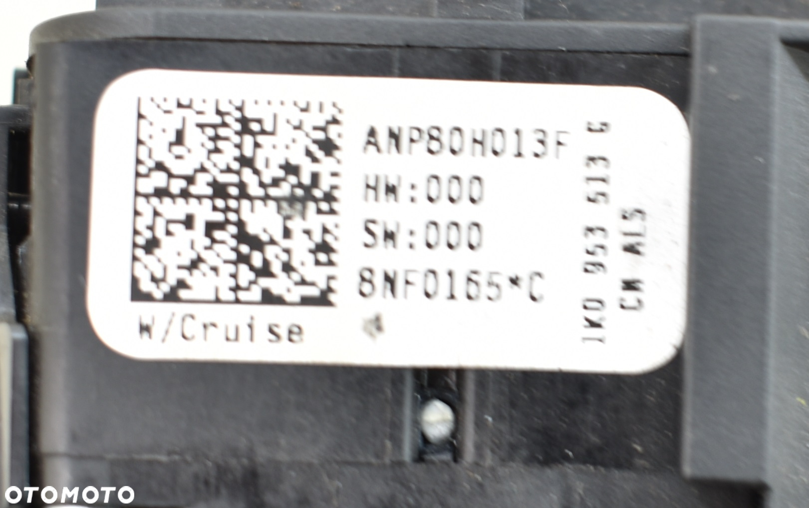 MANETKI PRZEŁĄCZNIK ZESPOLONY VW TOURAN 06R 1K0953503CP - 6