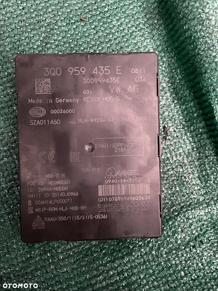 VW TIGUAN II 5NA MODUŁ STEROWNIK KEYLESS 3Q0959435E - 1