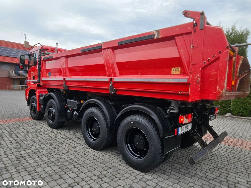 MAN TGS 35.460 WYWROTKA 8X4 MEILLER-KIPPER+HYDROBURTA! - 30