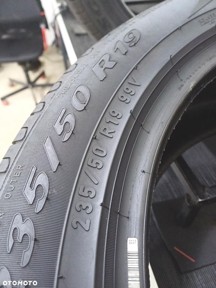 2x 235/50r19 PIRELLI  opony letnie 7mm  60006 - 6