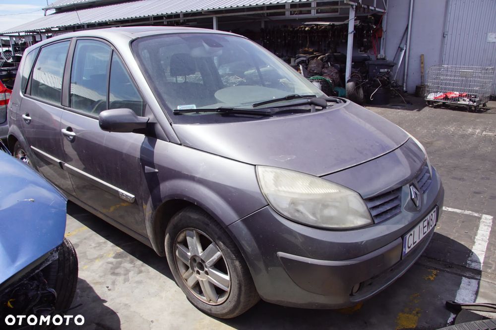 Auto na części - Renault Scenic II 2.0 16V 135 KM F4R770 ND0015 NV603 2005R Silnik Skrzynia Drzwi Maska Błotnik Klapa Zderzak Lampa Lusterko Klamka Szyba Deska Kokpit Sterownik Moduł Czujnik Licznik Wyświetlacz Panel Kierownica - 7