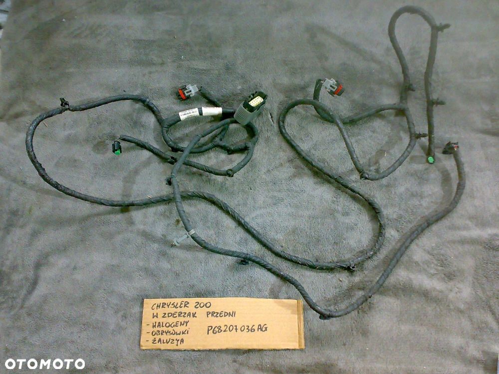 chrysler 200 200c 200s 2015 - wiązka instalacja w zderzak przedni zderzaka - 1