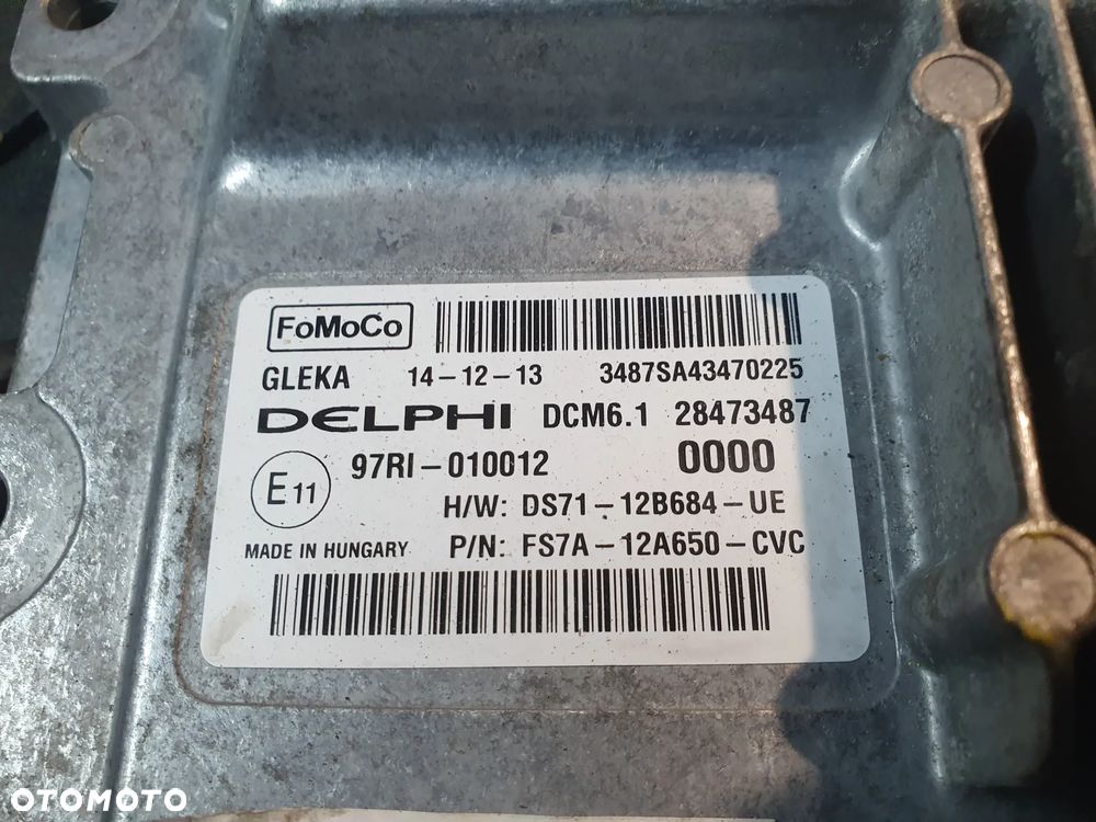 STEROWNIK FORD MONDEO 2.0 FS7A-12A650-CVC DS71-126B684-UE - 2