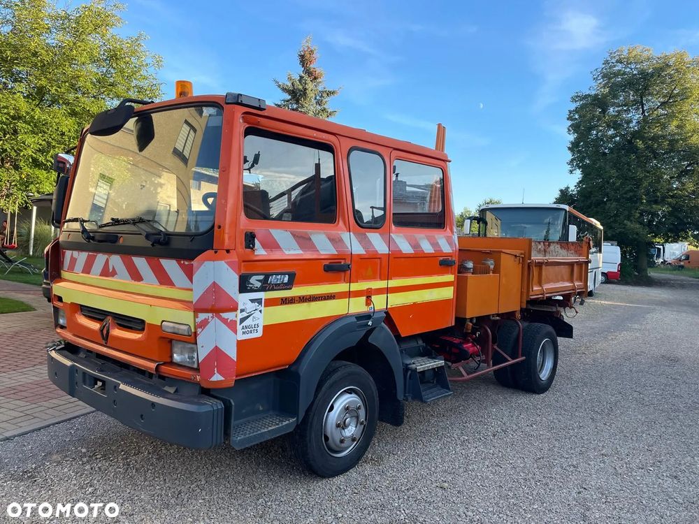 Renault Midliner S135 Wywrotka 3 Stronna 7 Osobowy Brygadówka Doka Dobelkabina Kiper - 4