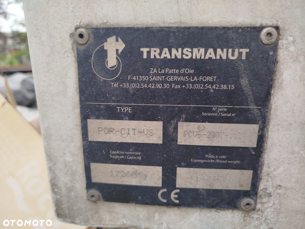 Cysterna Paszowa Silos Mobilny TRANSMANUT - 3