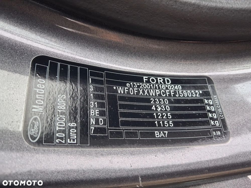 Ford Mondeo 2.0 TDCi Start-Stopp PowerShift-Aut Business Edition - 23