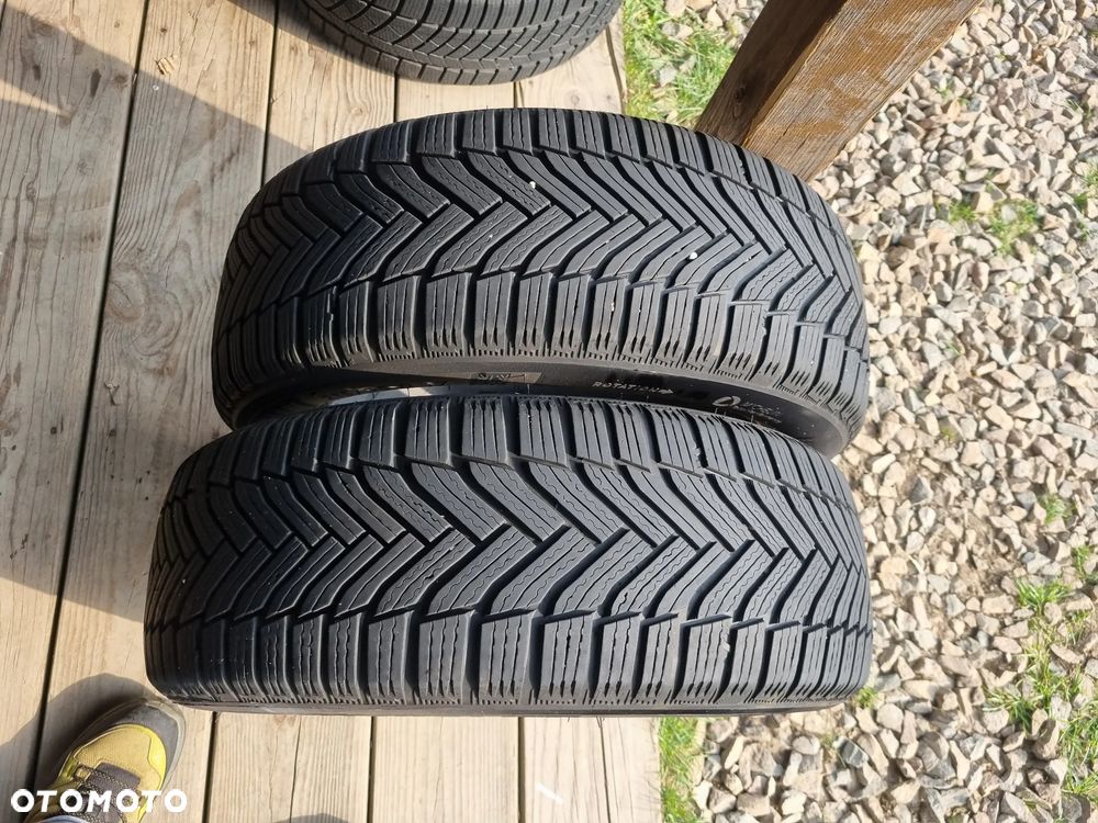 Opony MICHELIN ALPIN 6 215/55R17 94V 2022r,2x6,5mm bdb stan - 1