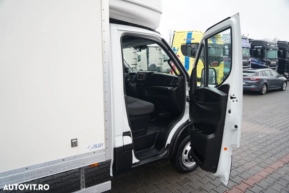 Iveco DAILY 35-160 / 4.3 M CONTAINER / DHOLLANDIA LIFT / TWIN GVWR: 3500 KG / 2021 - 36