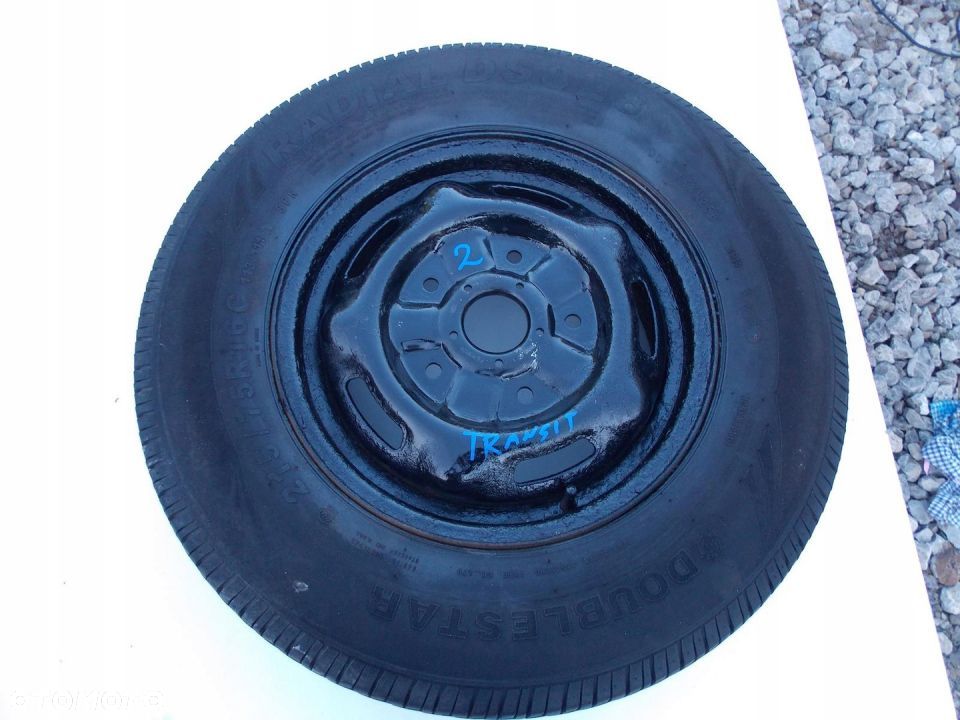KOŁO ZAPASOWE OPONA FELGA FORD TRANSIT 16 5X160 - 1