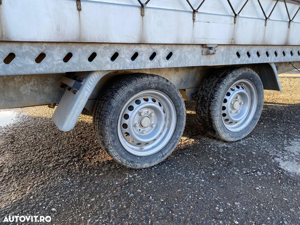 Stema Remorca WARK  cu prelata 4m/2m/1.5h - 6