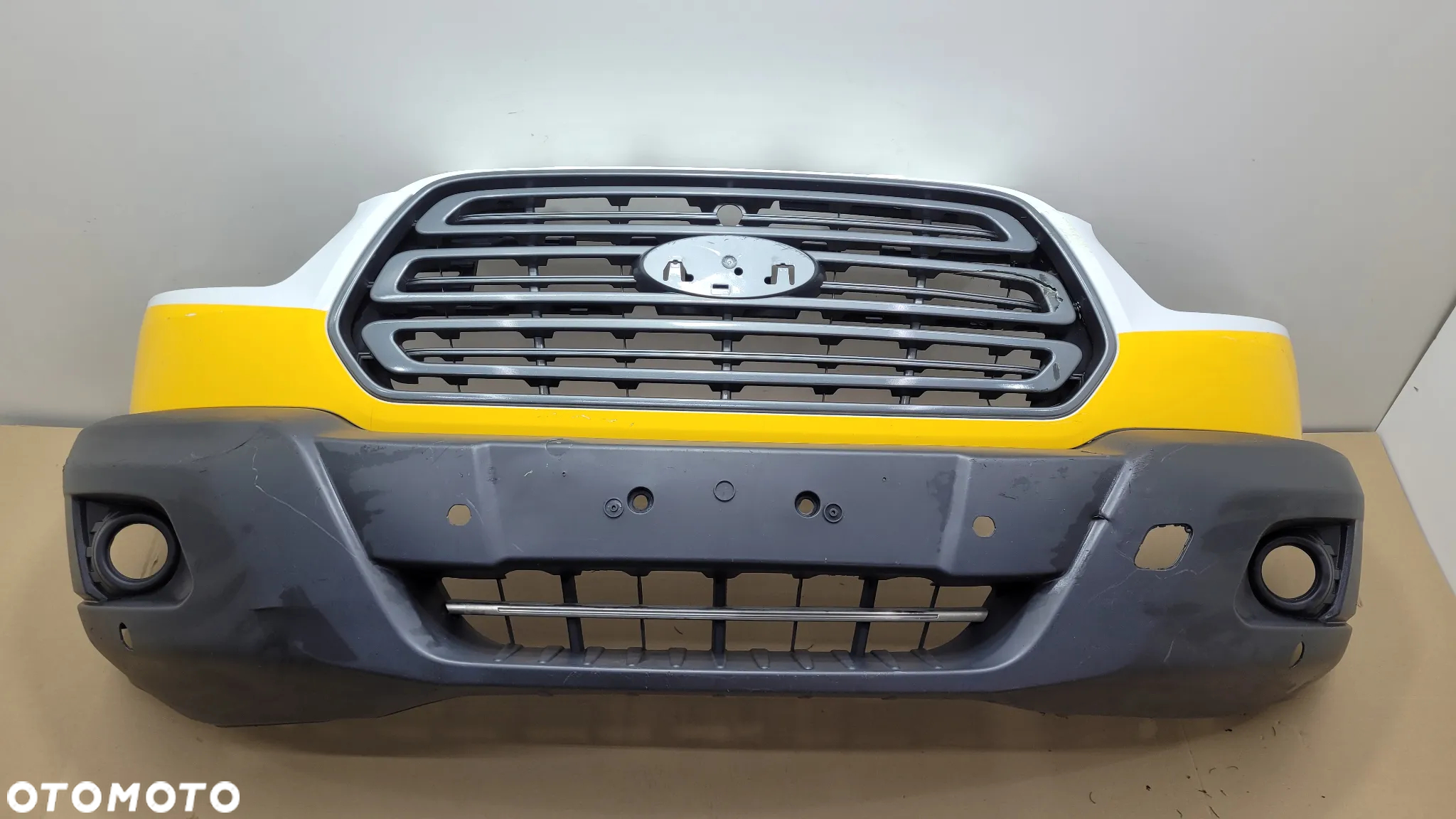 Ford Transit MK8 VIII 12-18 Zderzak Przód Przedni PDC - 6
