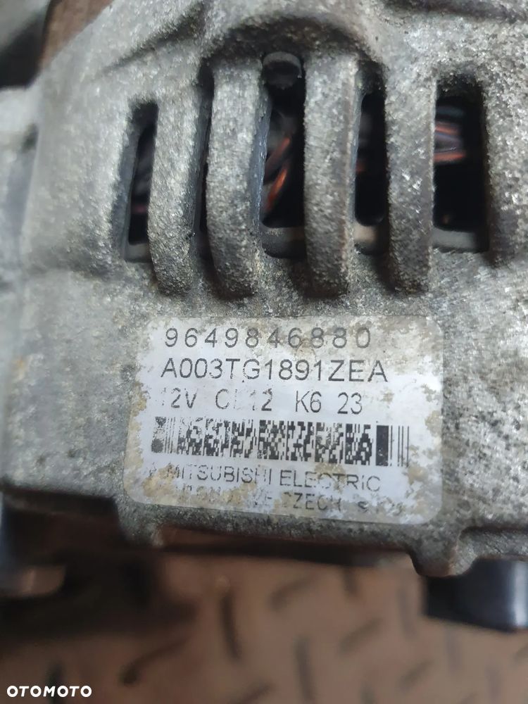 ALTERNATOR Citroen C4 Picasso 1.8 16V 9649846880 CITROEN C5 I LIFT - 3