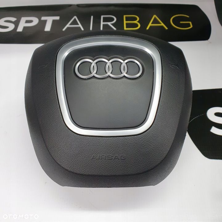 AUDI A3 8P DESKA ROZDZIELCZA KONSOLA KOKPIT PULPIT PODUSZKI AIRBAG AIR BAG PASY KIT SET - 4