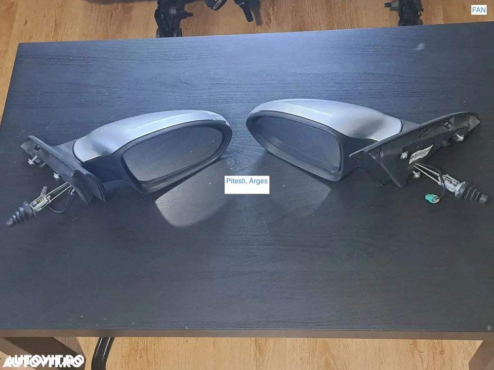 Oglinda exterioara stanga manuala cu semnalizare Starlightsilver Originala Smart Forfour W454 2004-2006 - 1