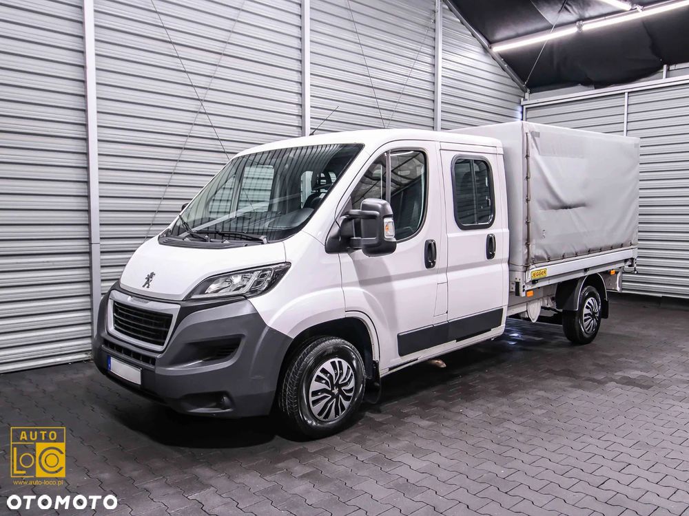Peugeot BOXER DOKA PLANDEKA BRYGADÓWKA 7 OSÓB - 5