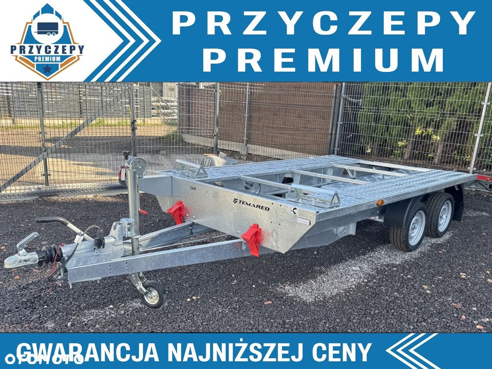 TEMARED CAR PLUS 450/2 Łamana Laweta do Przewozu samochodów 2700KG - 1