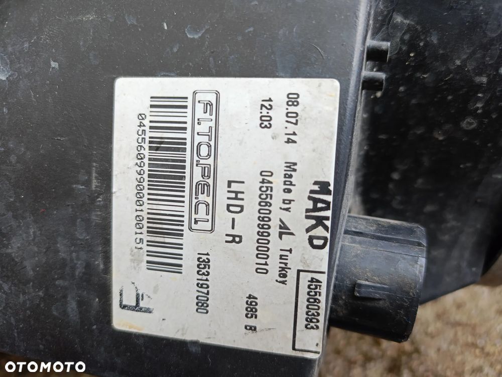 Komplet lampy reflektory Citroen Nemo Fiorino Qubo Bipper - 5