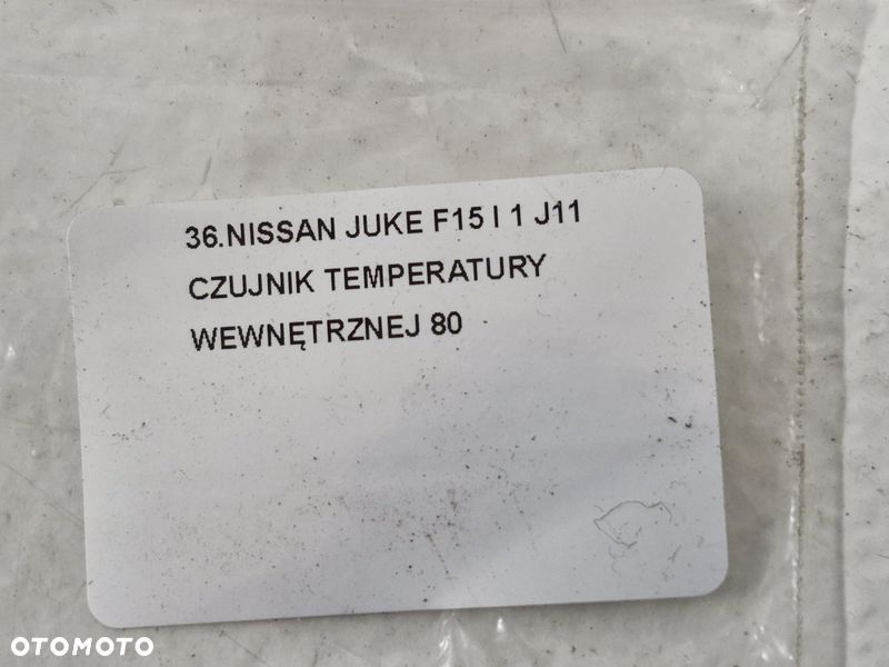 NISSAN JUKE F15 I 1 J11 CZUJNIK TEMPERATURY WEWNĘTRZNEJ - 5