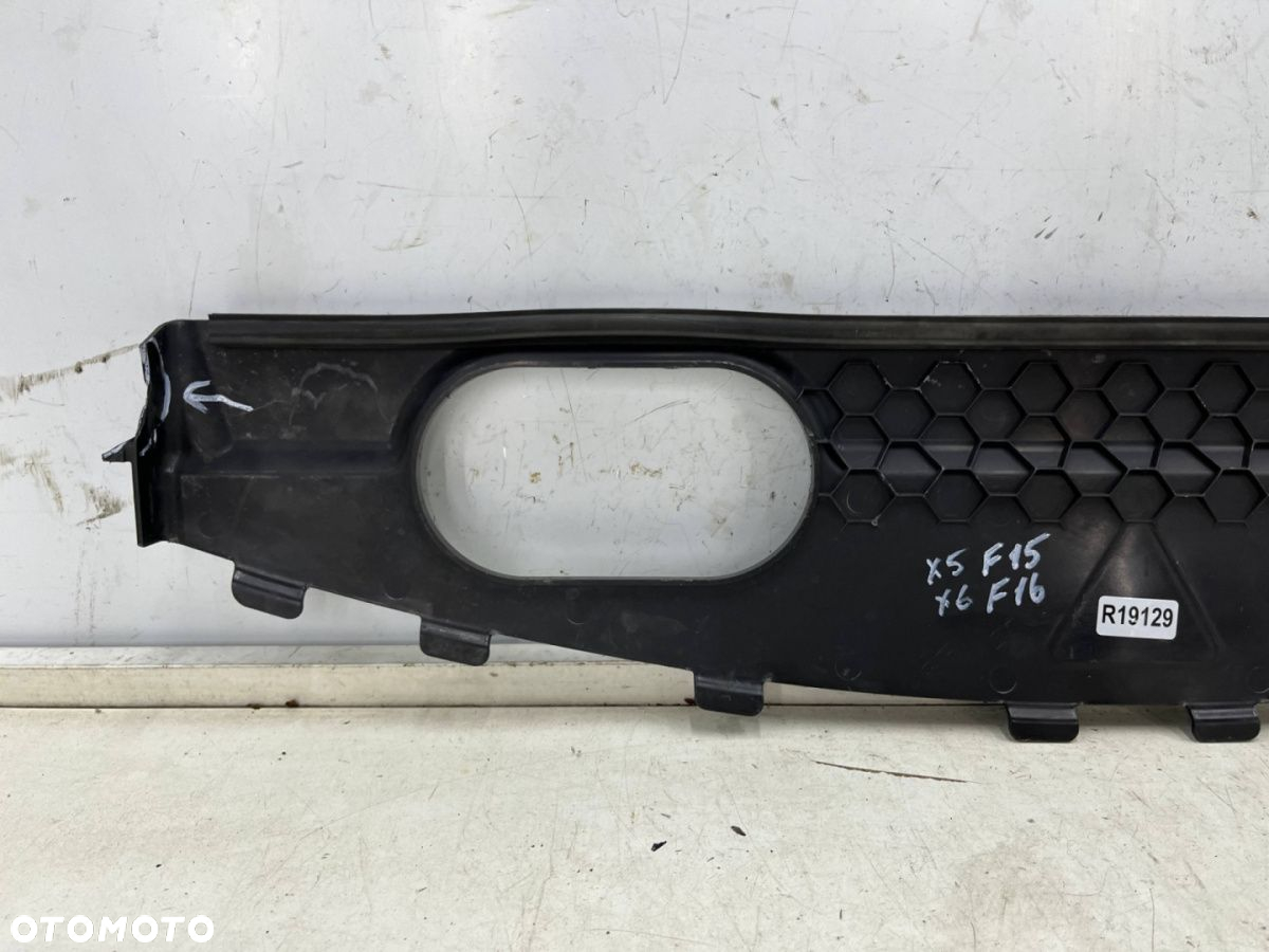 Osłona pasa przedniego BMW X5 F15 X6 F16 13-19r. nakładka górna pokrywa wlotu kanału powietrza - 6