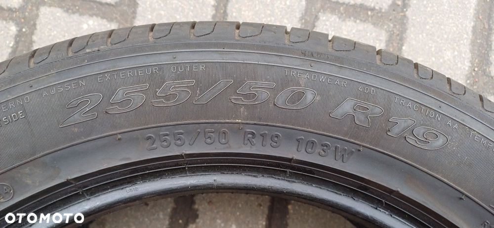 PIRELLI 255/50R19 103W , pojedyńcza opona letnia. - 5