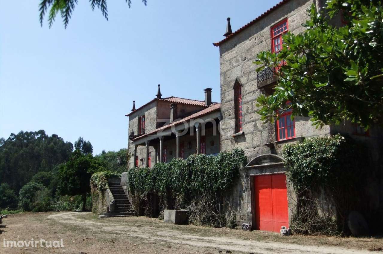Palacete+Quinta c/ 83.000m² em Guimarães com Vinha e Frente de Rio ... - Grande imagem: 2/20