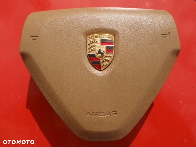 PORSCHE CAYMAN BOXSTER PODUSZKA AIRBAG SKÓRA 987 - 10