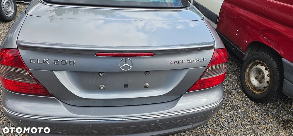 Mercedes CLK Cabrio w209 1.8 kompresor 170 km wszystkie części Lublin lakier 792 - 12
