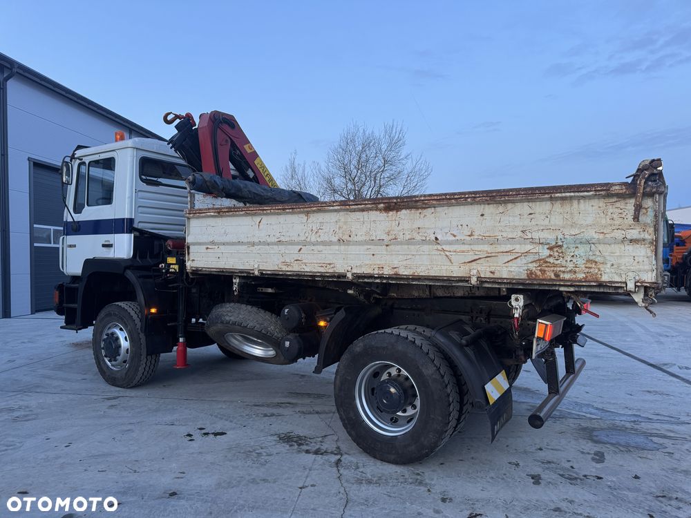 MAN 19.420 4x4 Wywrotka 3x Meiller Oryginał HDS Palfinger - 9