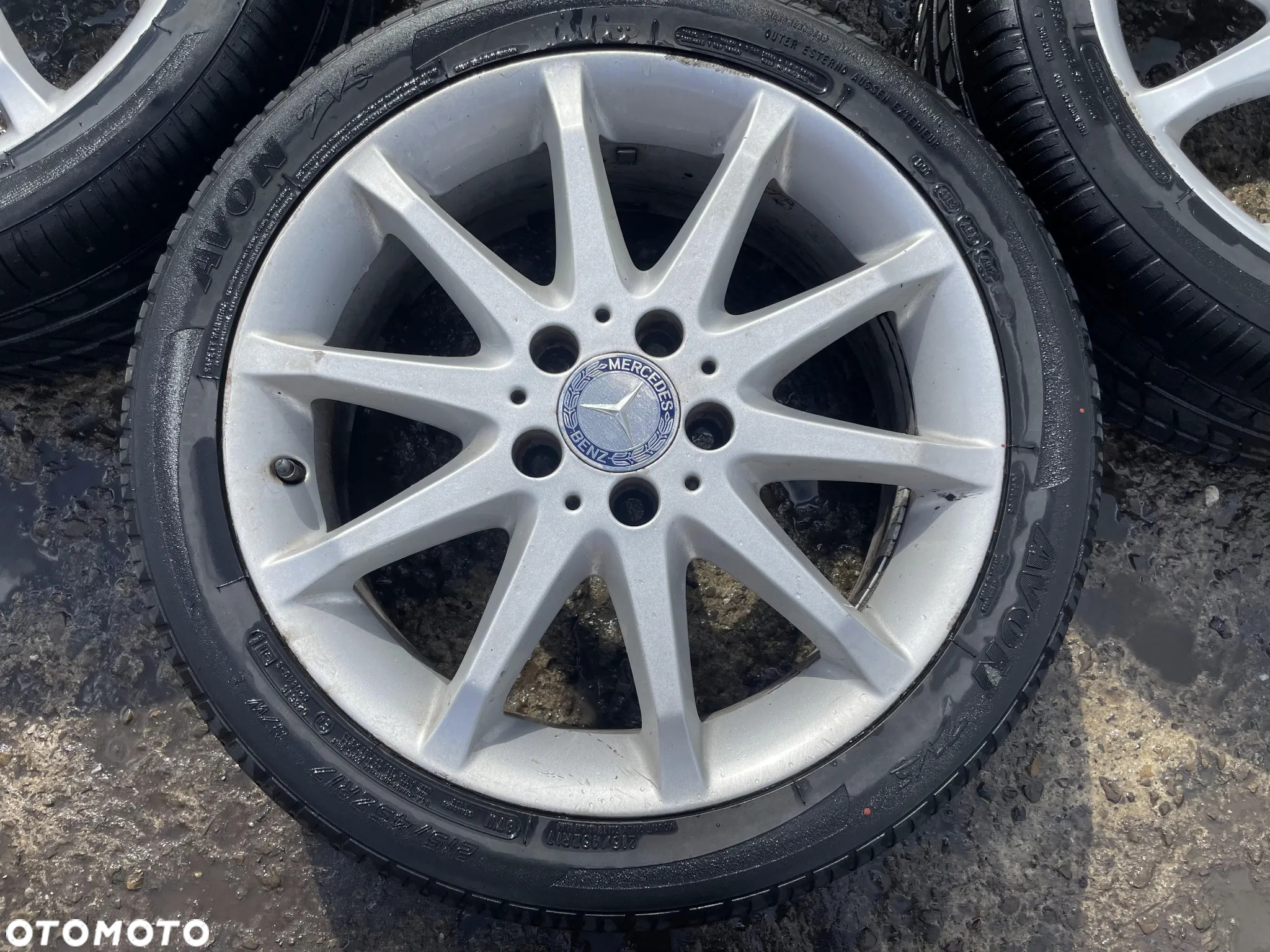 Koła felgi 17" Mercedes 5x112 ET49 OE - 2
