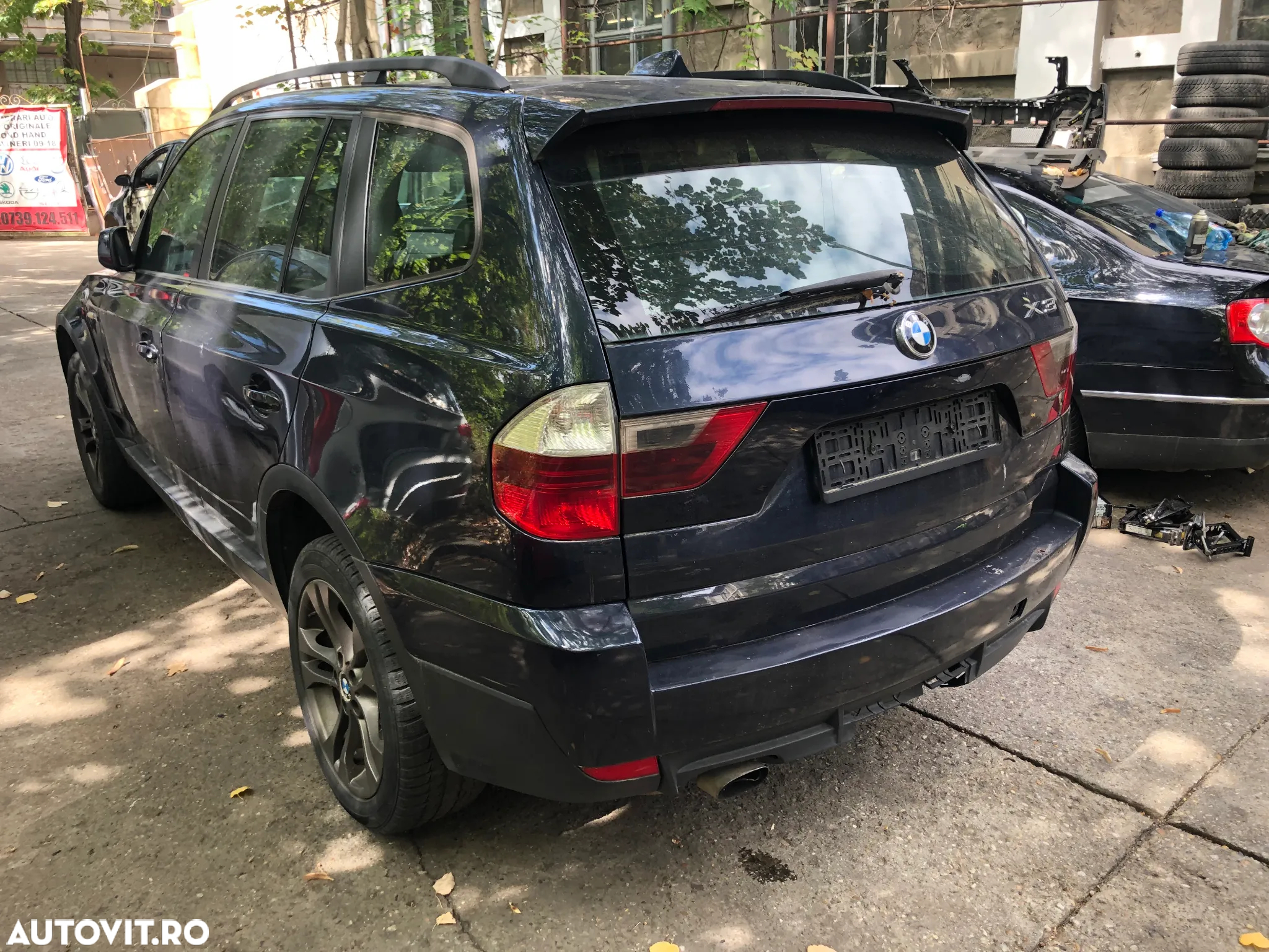 Dezmembrez Bmw X3 E83 2007 2.0 diesel N47 albastru - 2