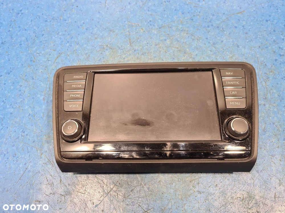 SKODA OCTAVIA III SCOUT KOMBI WYŚWIETLACZ RADIA / GPS 5E0919606 - 1