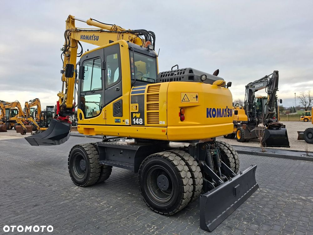 Komatsu PW148 ROTOTILT - 2