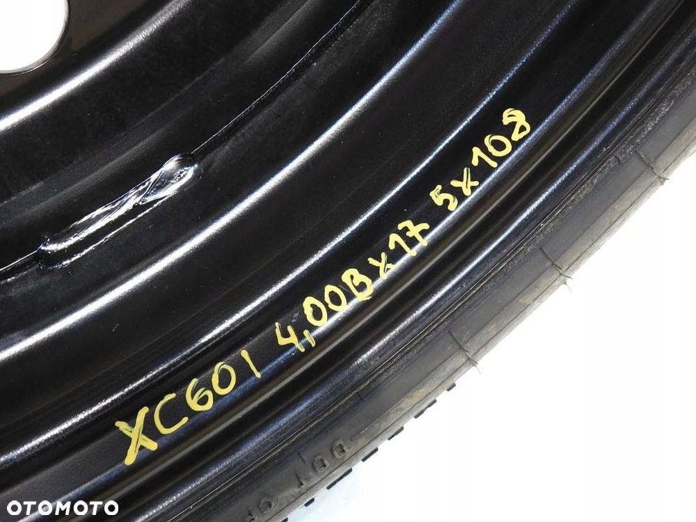 KOŁO ZAPASOWE DOJAZDOWE 125/80/R17 VOLVO XC60 I - 2