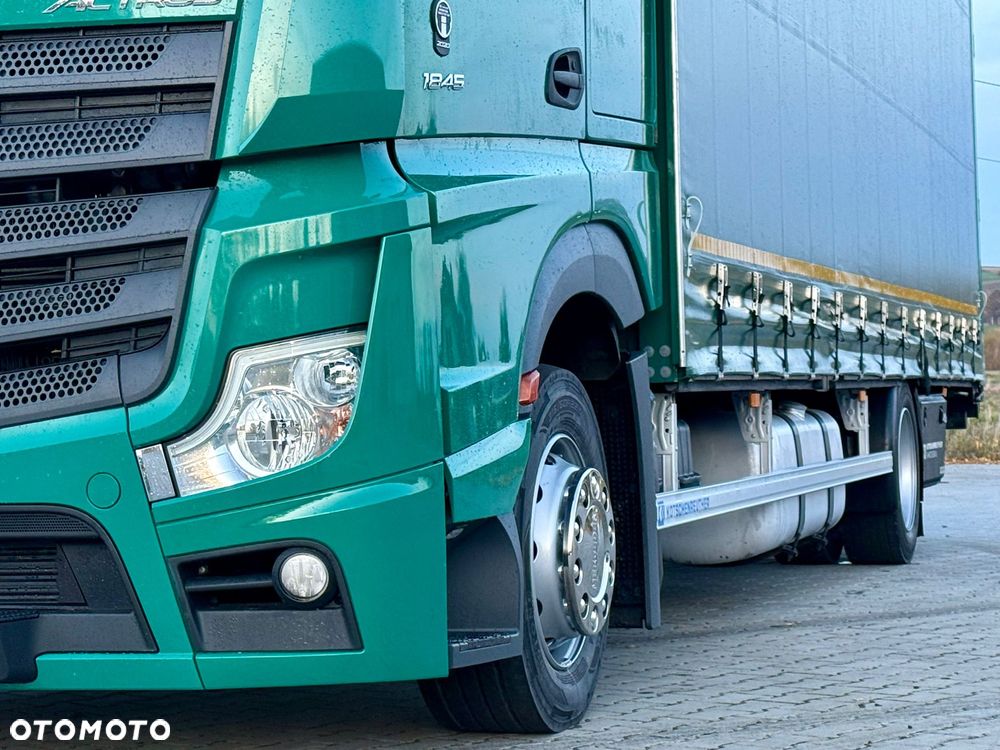 Mercedes-Benz ACTROS 1845 / FIRANKA / 19 EUROPALET / DUŻA KABINA / AUTOMAT / SYPIALKA / WIRTUALNY KOKPIT / 2021 ROK - 16
