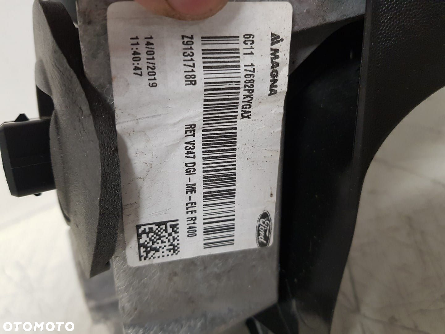NOWE ORYGINALNE LUSTERKO EUROPA FORD TRANSIT MK6 6 VI 5PIN PRAWE 17682PKYGAX - 3