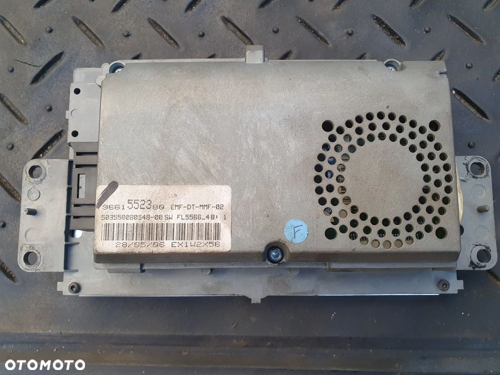 WYŚWIETLACZ PEUGEOT 407 9661552380 EKRAN MONITOR, MULTIMEDIA - 3