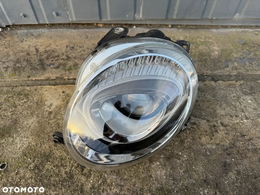 FIAT 500 Lampa przednia lewa reflektor soczewka - 1