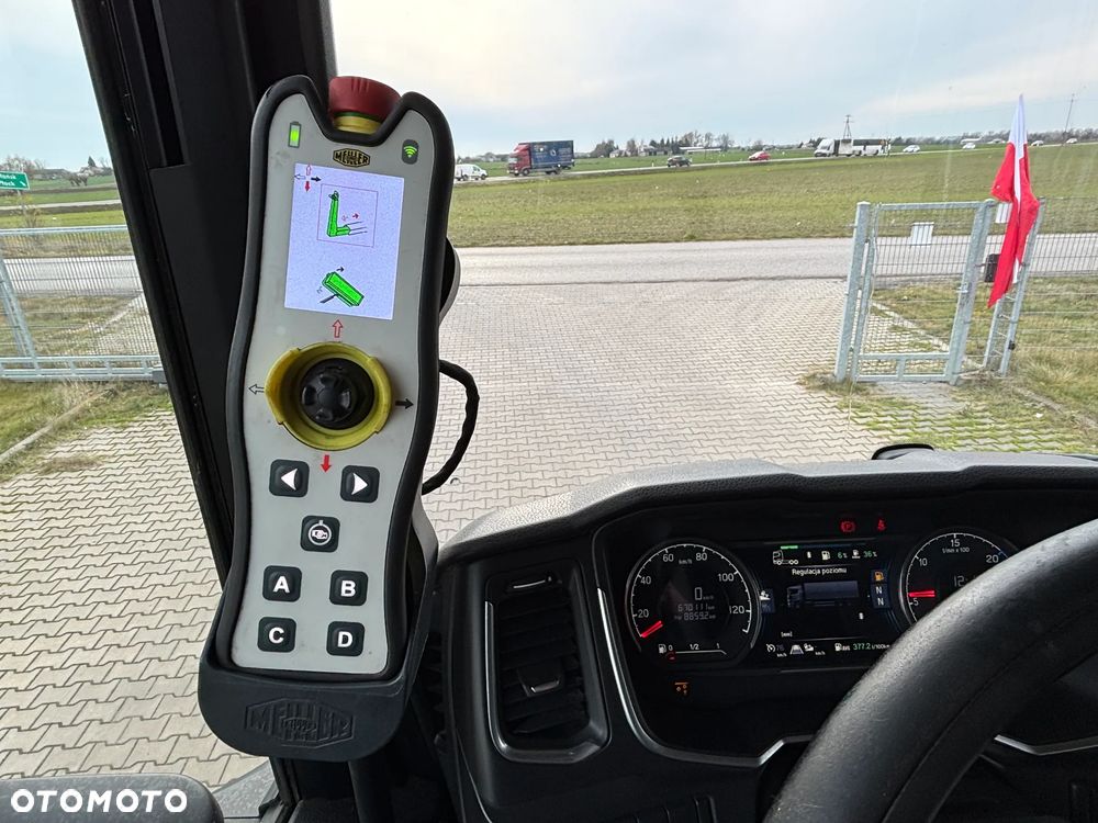 Scania S450 6x2  Meiller RS 21.70 hakowiec , bezwypadkowa , serwis w Scania, (nie HIAB, PALFINGER, VDL, HYVA,) Nowy model NG , model Scania S - 26