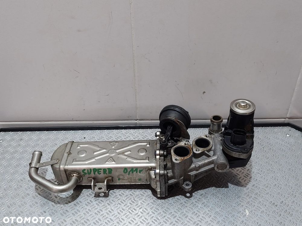 CHŁODNICA SPALIN EGR SKODA SUPER B II 2 2,0 TDI 1,6 TDI R2011 NR 03L131512BB - 1