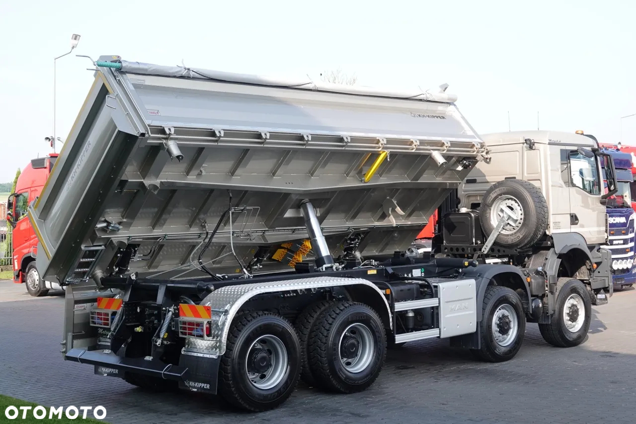 MAN TGS 41.480 / 8X8 / WYWROTKA 3 STRONNA / BORDMATIC / KH KIPPER / AUTOMAT / FABRYCZNIE NOWY / 2025 / - 12