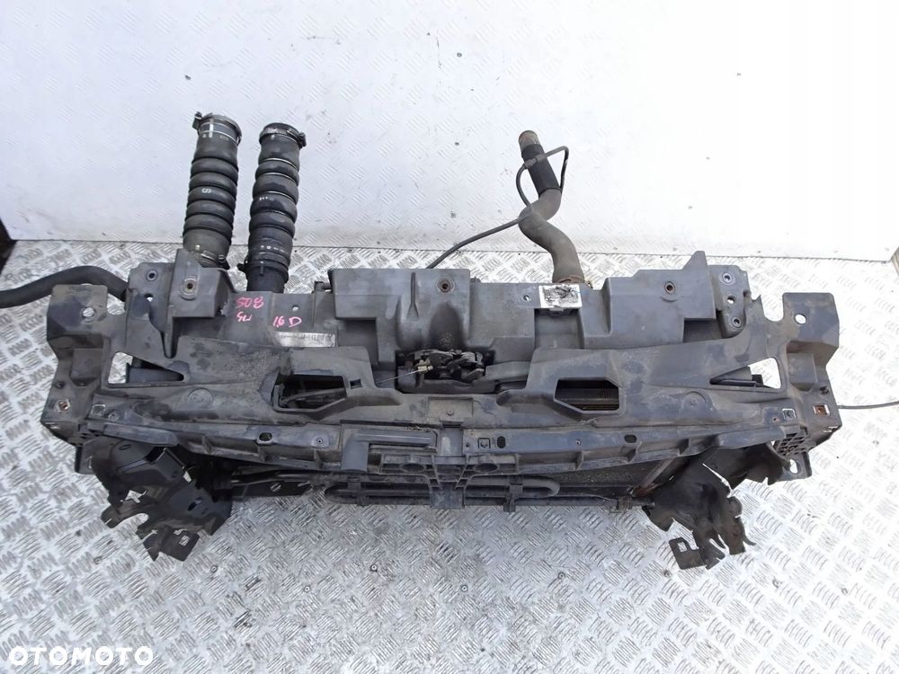 pas przedni chłodnice kpl. peugeot 508 10-18r., 1.6 e-hdi - 3