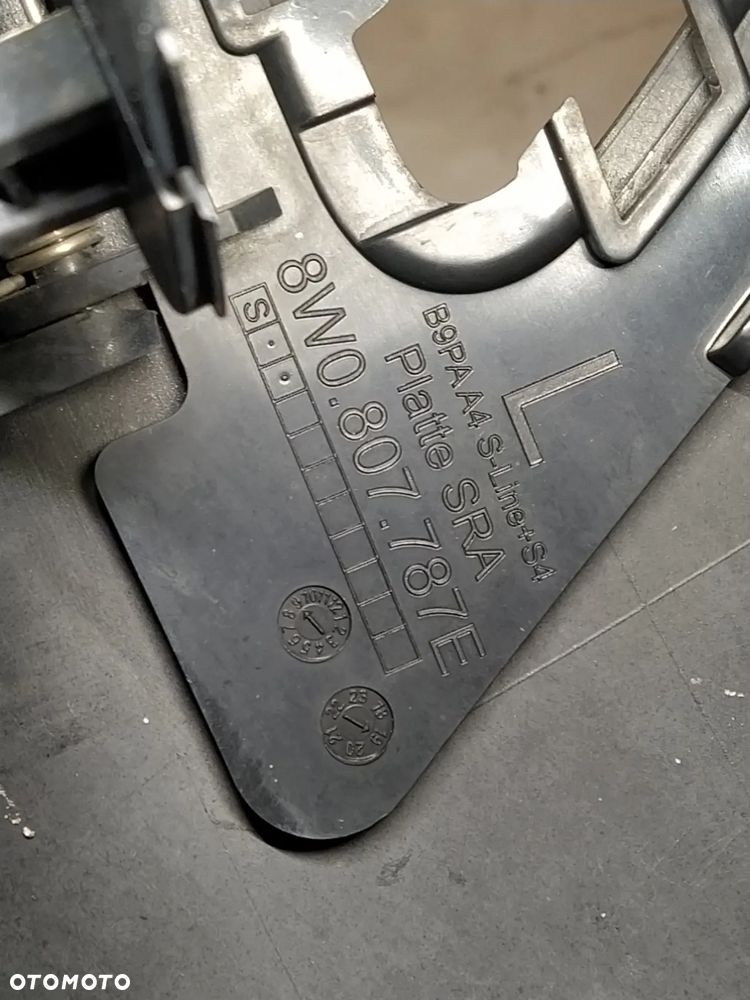 AUDI A4 B9 LIFT S-LINE 2019- ZDERZAK PRZÓD PRZEDNI GRILL ATRAPA CHŁODNICY PDC SPRYSKIWACZE ORYGINAŁ - 14