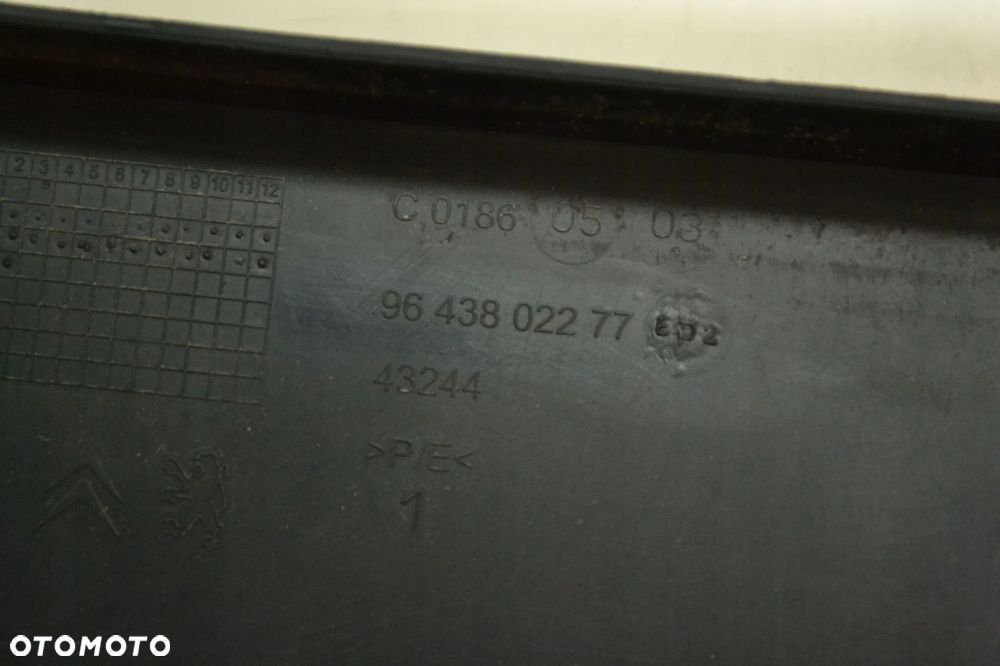 PEUGEOT PARTNER CITROEN BERLINGO LIFT 02- ZDERZAK PRZÓD PRZEDNI 9643802277 - 10