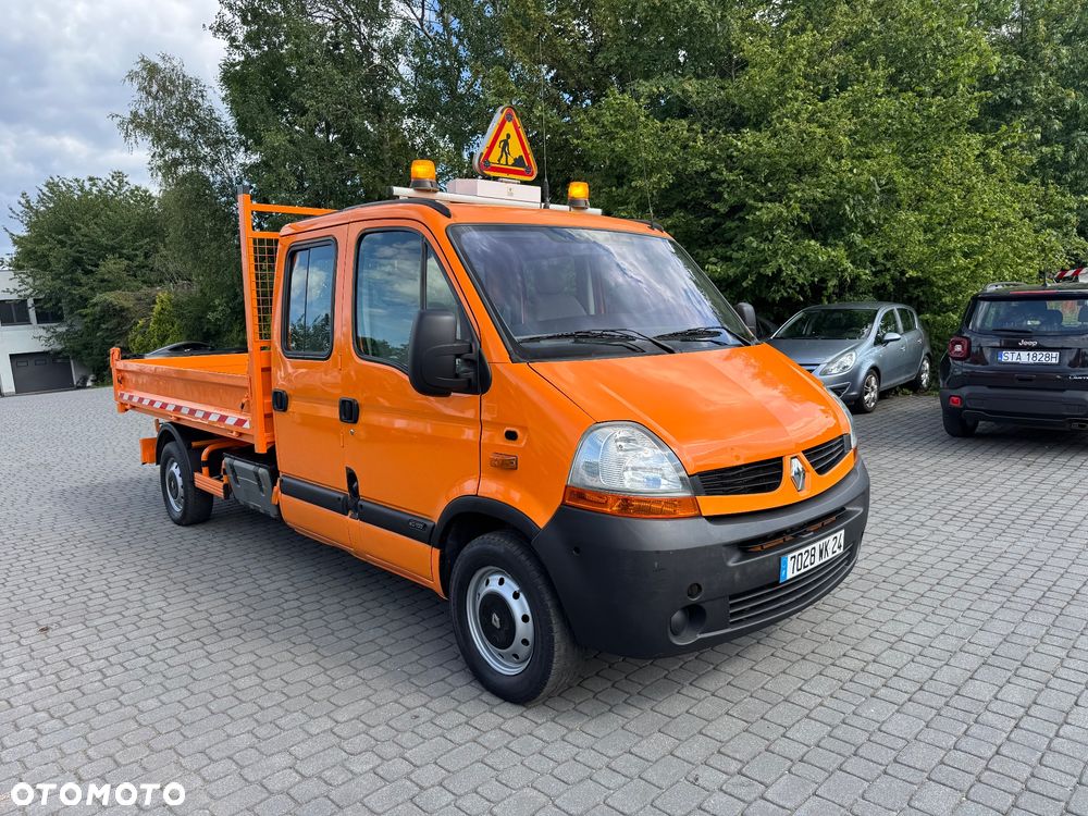 Renault Master Wywrotka brygadowka 7 osób doka  2008. 2.5DCi  Kiper I wł. Wywrot - 10