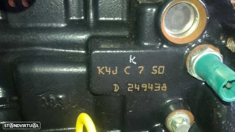 MOTOR COMPLETO RENAULT MEGANE I 2001 -K4J C 750 - 4