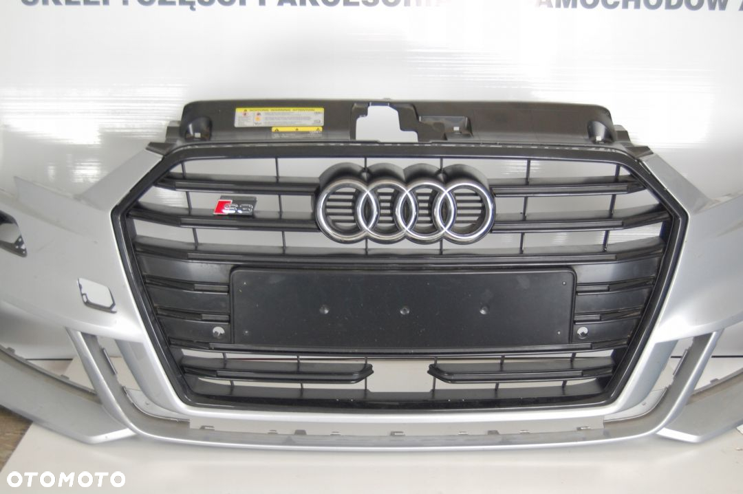 ZDERZAK AUDI S3 8V LIFT 2016-2019 BLACK LINE SEDAN 8v5 - 4