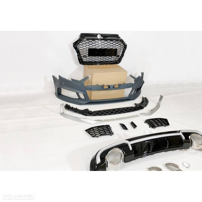 Body Kit Audi A3 SPORTBACK look RS3 2016+ - 2