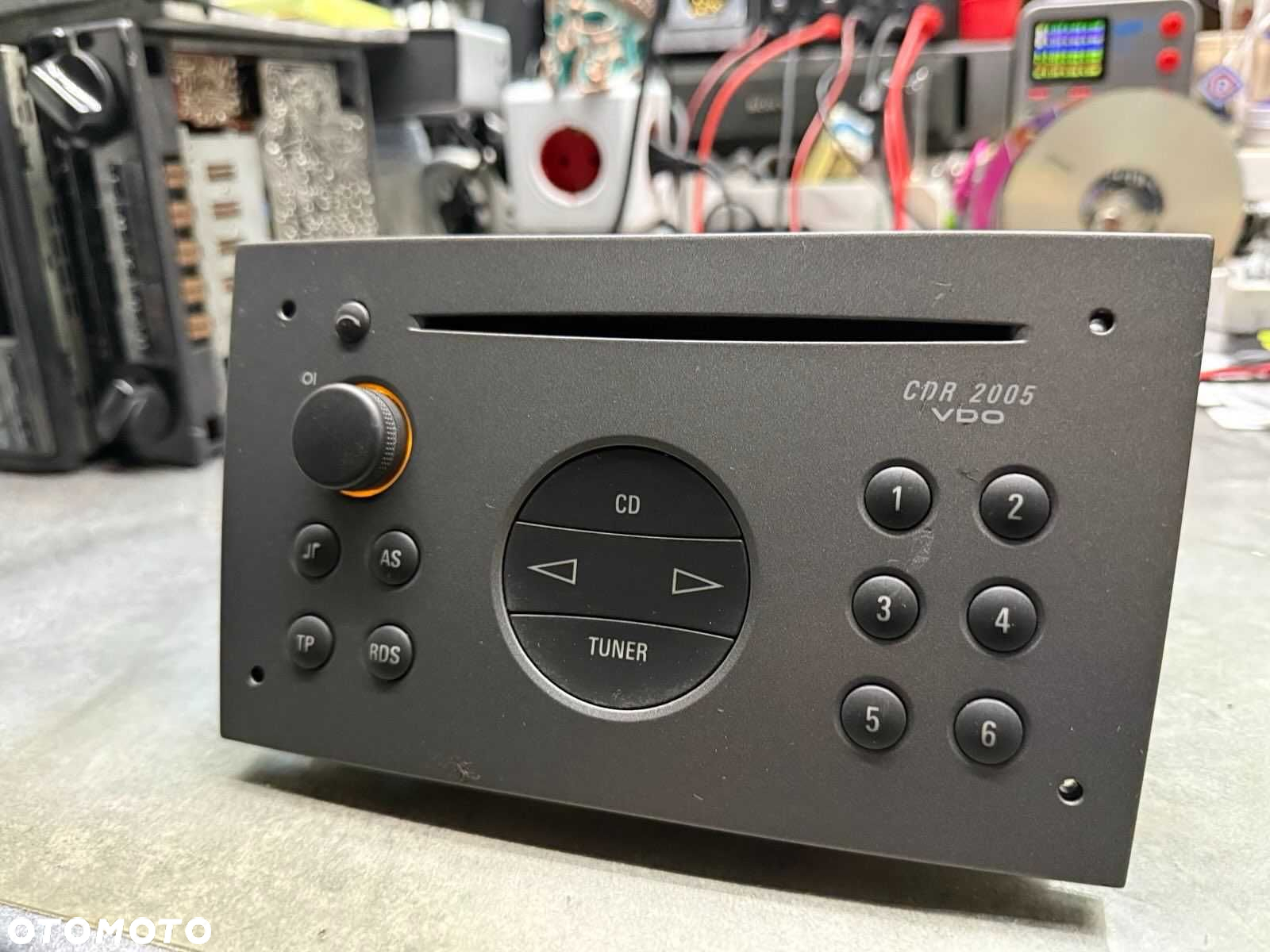 Fabryczne Radio Opel CDR2005 VDO Meriva - 3