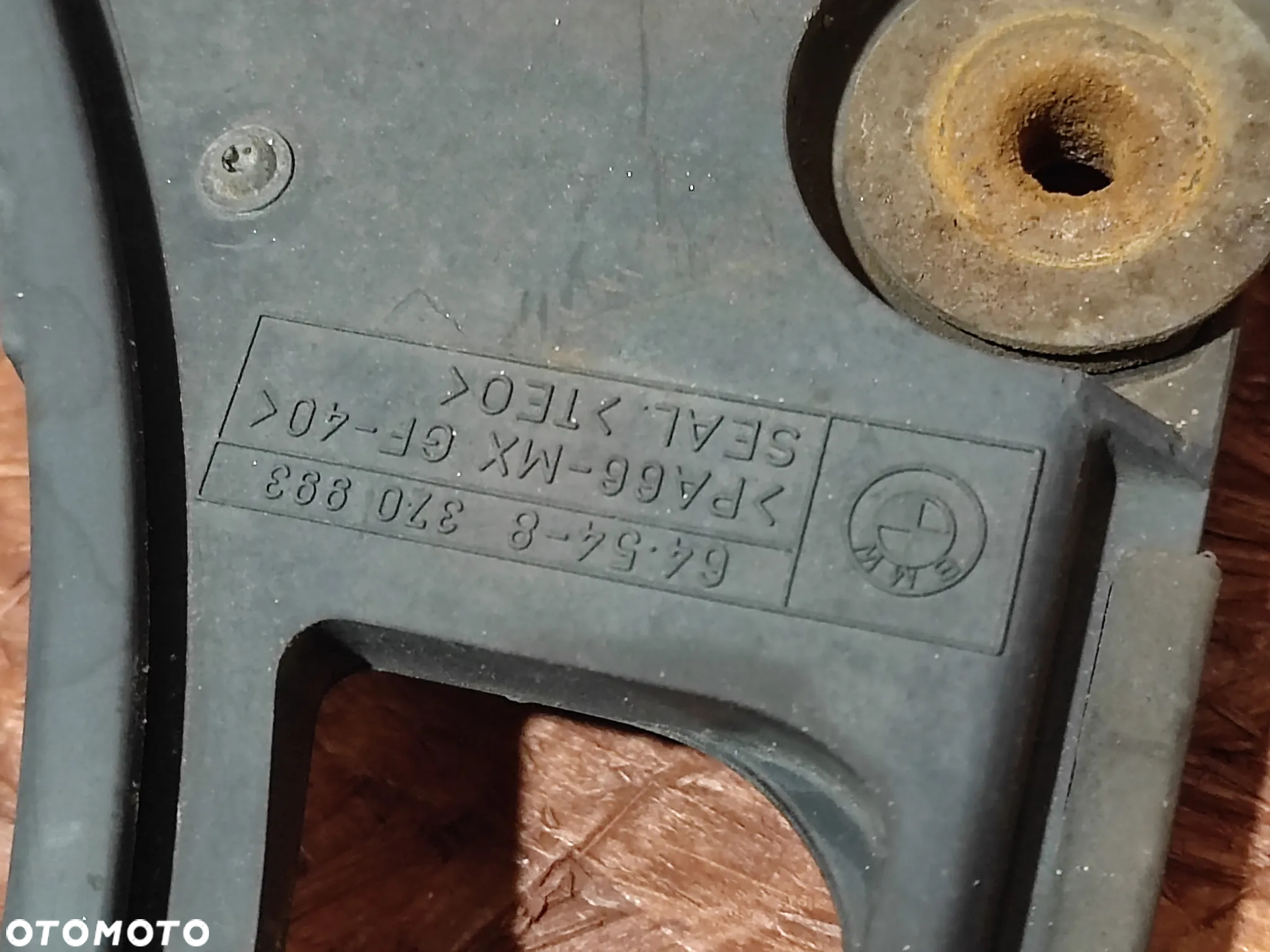 BMW E39 ORYGINALNY WENTYLATOR KLIMATYZACJI / ELEKTRYCZNY WIATRAK 4 PINY CHŁODNICY KLIMY O NR. 64 54 6 919 058 / 64 54 8 373 003  / 64 50 6 908 031 /  64 54 6 921 396 OEM SPRAWNY W 100% - 6